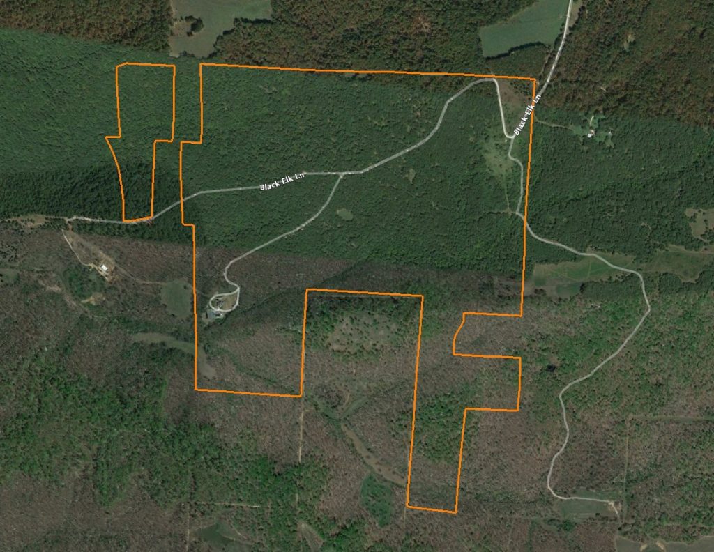 One of a Kind Secluded Ozark Resort on 356 +/- Acres: Aerial View