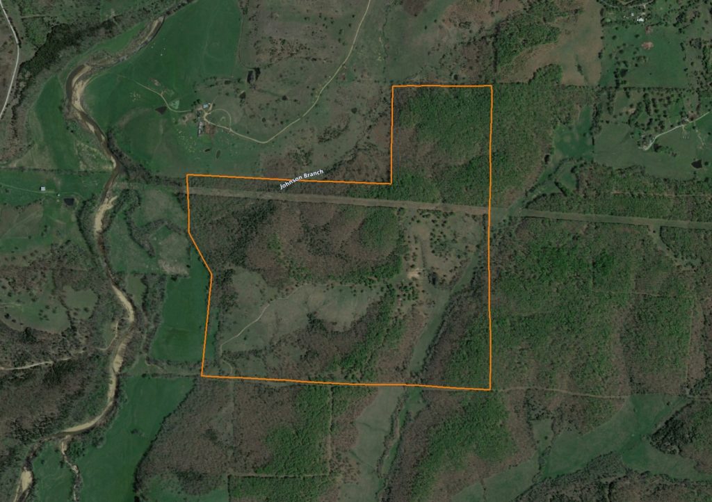Premium Turnkey Hunting Farm just Minutes from Warsaw, Missouri: Aerial View