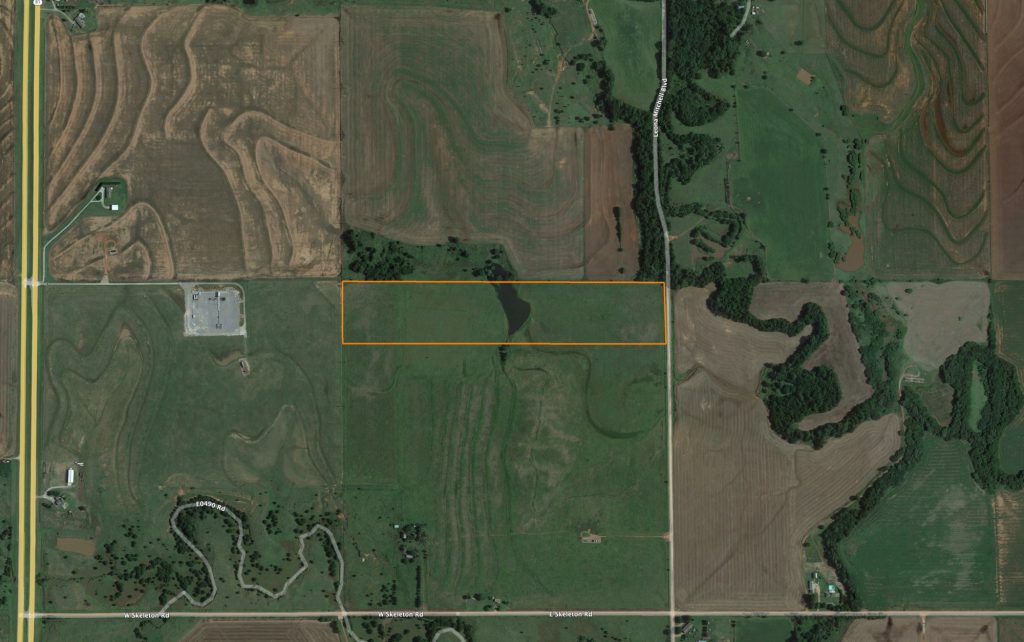 Pastureland with Grazing, Hunting, and Build Site Options: Aerial View