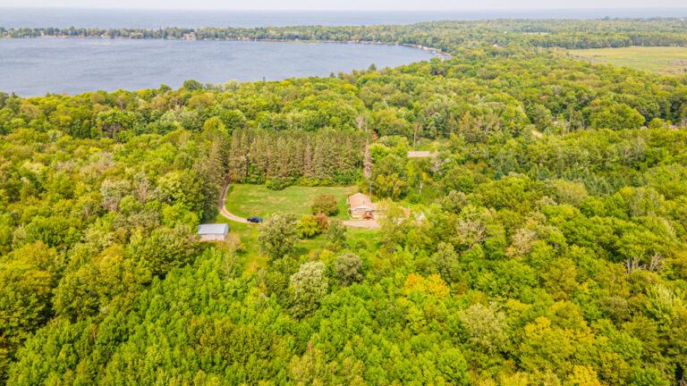Home and 30 +/- Acres Off of Cove Bay on Mille Lacs Lake