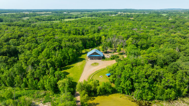 Secluded 54 +/- Acre Recreational Tract with Beautiful Log Home