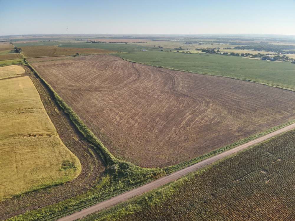 80 +/- Acres of Tillable Ground and Potential Build Site in Kay County, Oklahoma
