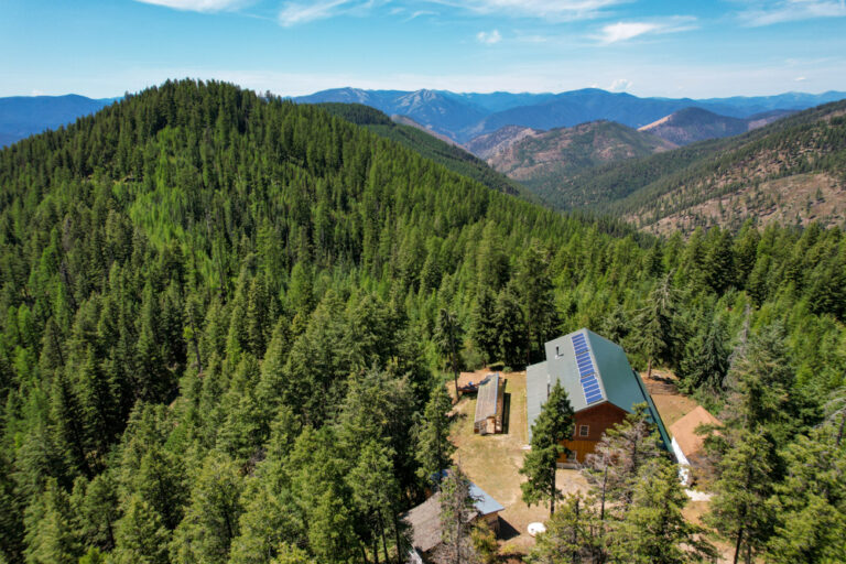 Off-Grid Cabin with Montana Mountain Views