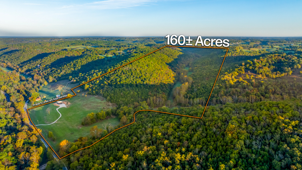 Turn-Key 160 Acres with Hurricane Creek, Timbered Ridges, and Pastureland