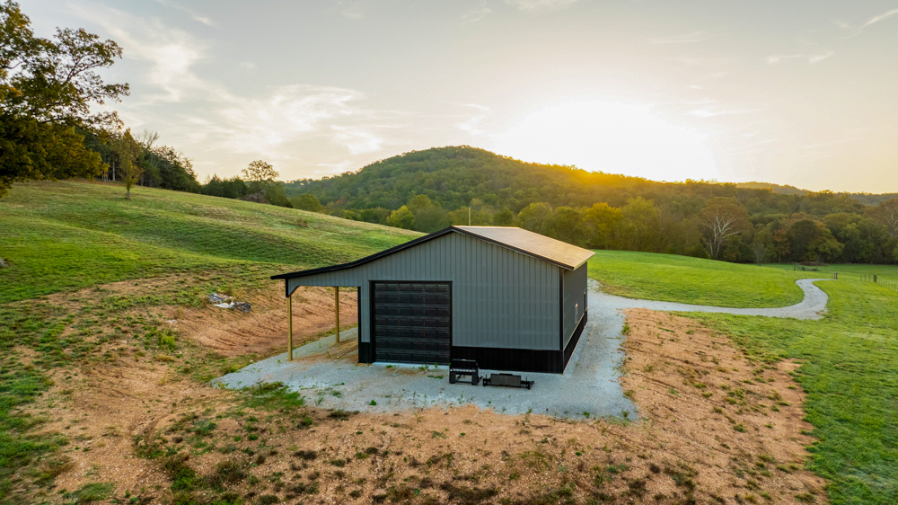 Turn-Key 160 Acres with Hurricane Creek, Timbered Ridges, and Pastureland