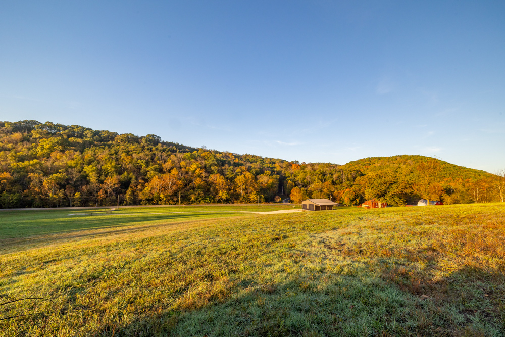 Turn-Key 160 Acres with Hurricane Creek, Timbered Ridges, and Pastureland