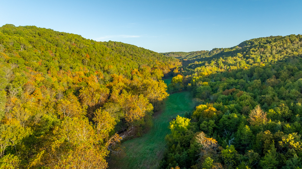 Turn-Key 160 Acres with Hurricane Creek, Timbered Ridges, and Pastureland