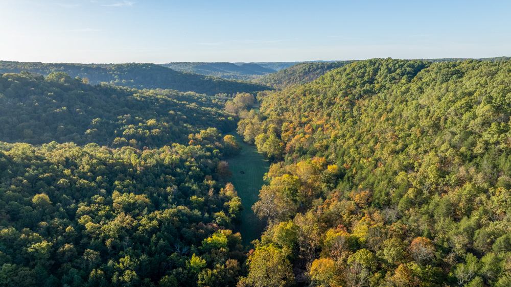 Turn-Key 160 Acres with Hurricane Creek, Timbered Ridges, and Pastureland