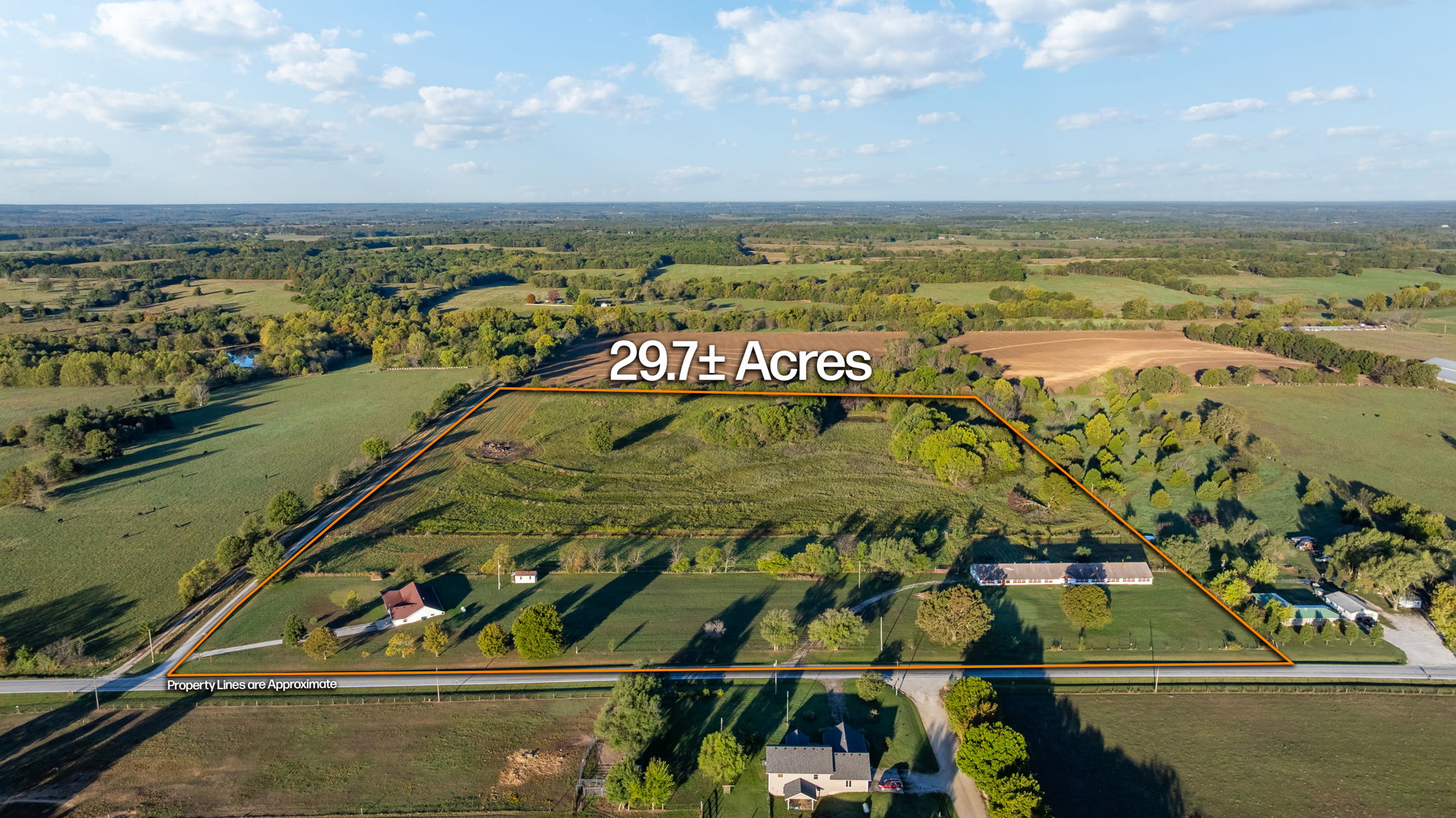 Dade County Hobby Farm Opportunity on 29.7 +/- Acres