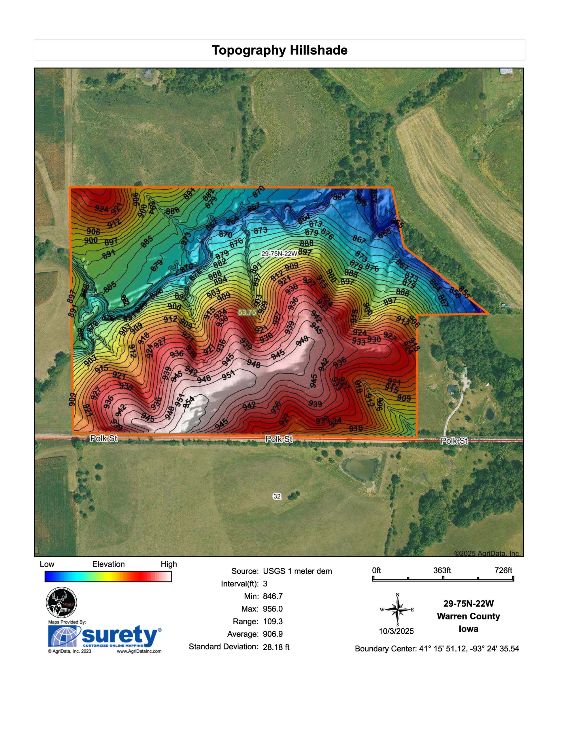 Scenic 53.75 +/- Acre Recreational Tract with Pasture and Hunting Potential