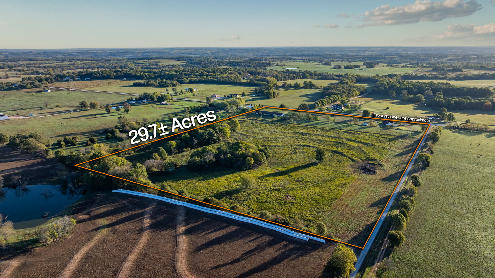 Dade County Hobby Farm Opportunity on 29.7 +/- Acres