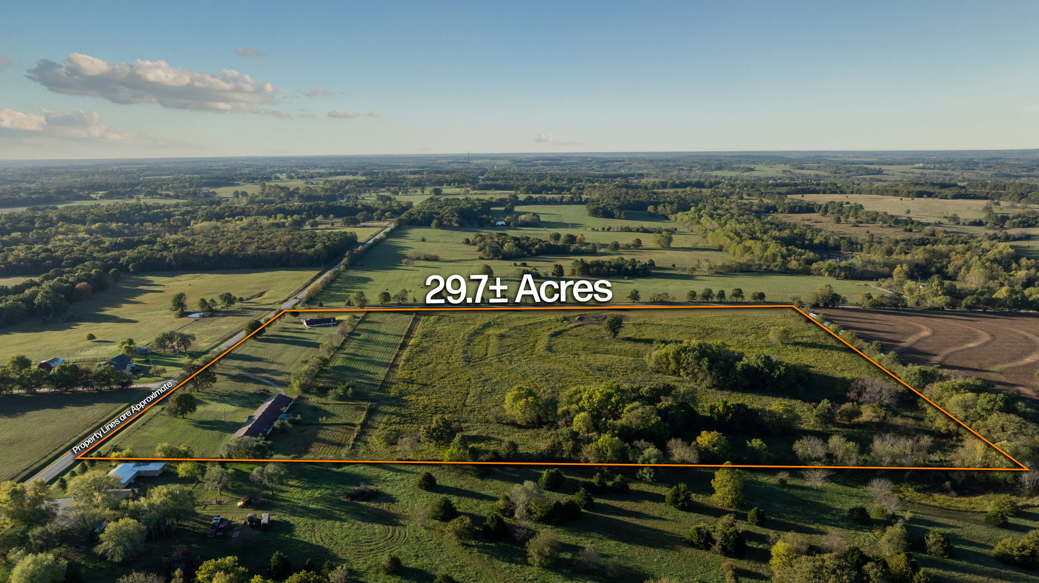 Dade County Hobby Farm Opportunity on 29.7 +/- Acres