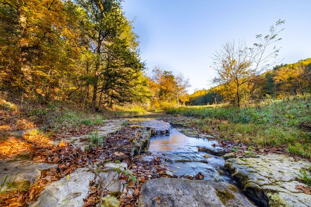 Turn-Key 160 Acres with Hurricane Creek, Timbered Ridges, and Pastureland