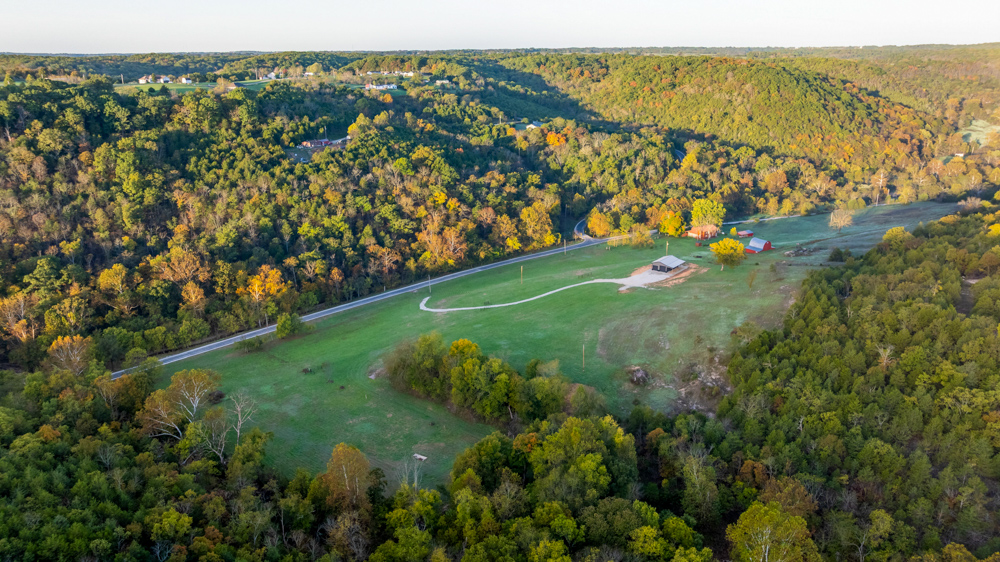 Turn-Key 160 Acres with Hurricane Creek, Timbered Ridges, and Pastureland