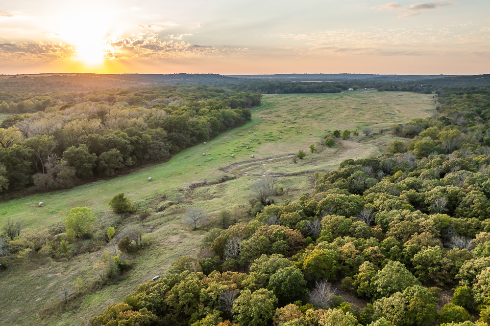 327 +/- Acres with Bird Creek Frontage in Osage County