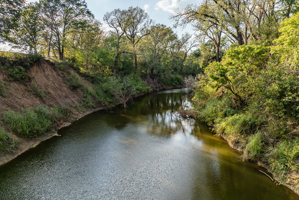 327 +/- Acres with Bird Creek Frontage in Osage County