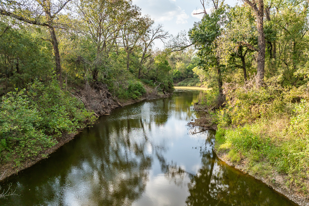 327 +/- Acres with Bird Creek Frontage in Osage County