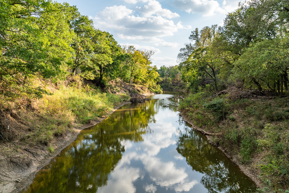 327 +/- Acres with Bird Creek Frontage in Osage County