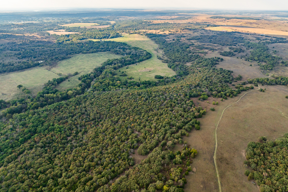 327 +/- Acres with Bird Creek Frontage in Osage County