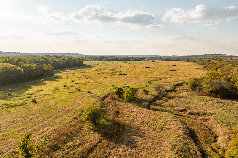 327 +/- Acres with Bird Creek Frontage in Osage County