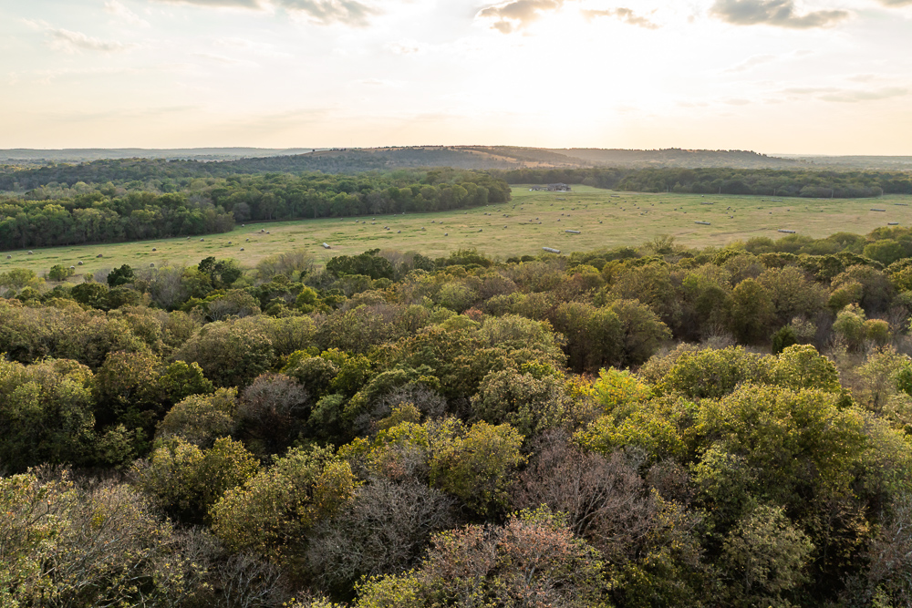 327 +/- Acres with Bird Creek Frontage in Osage County