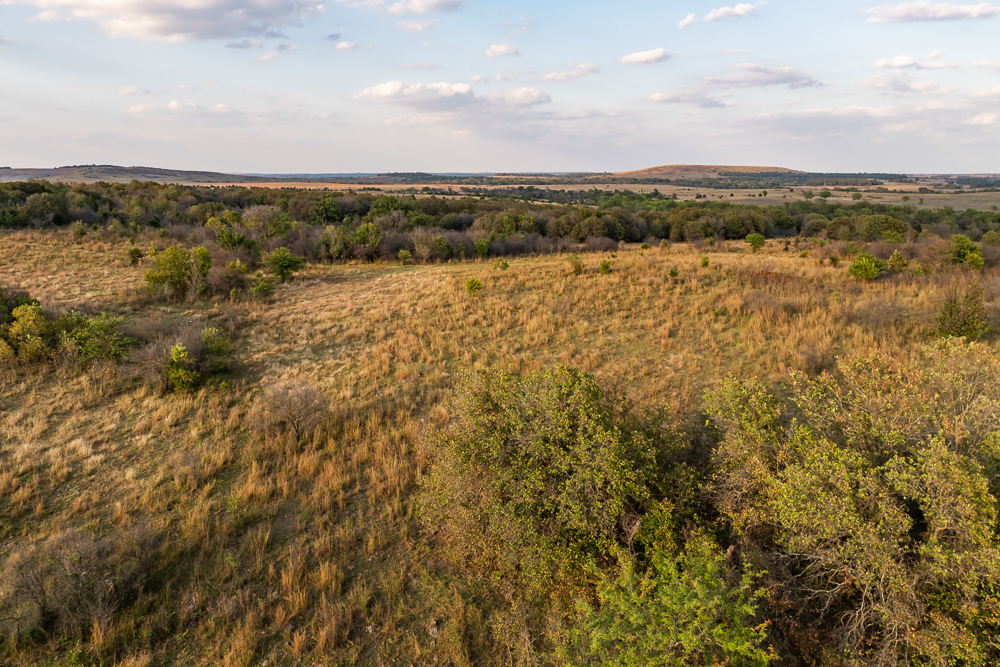 327 +/- Acres with Bird Creek Frontage in Osage County