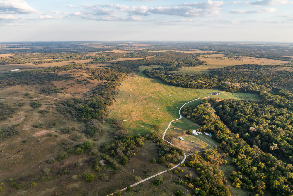 327 +/- Acres with Bird Creek Frontage in Osage County