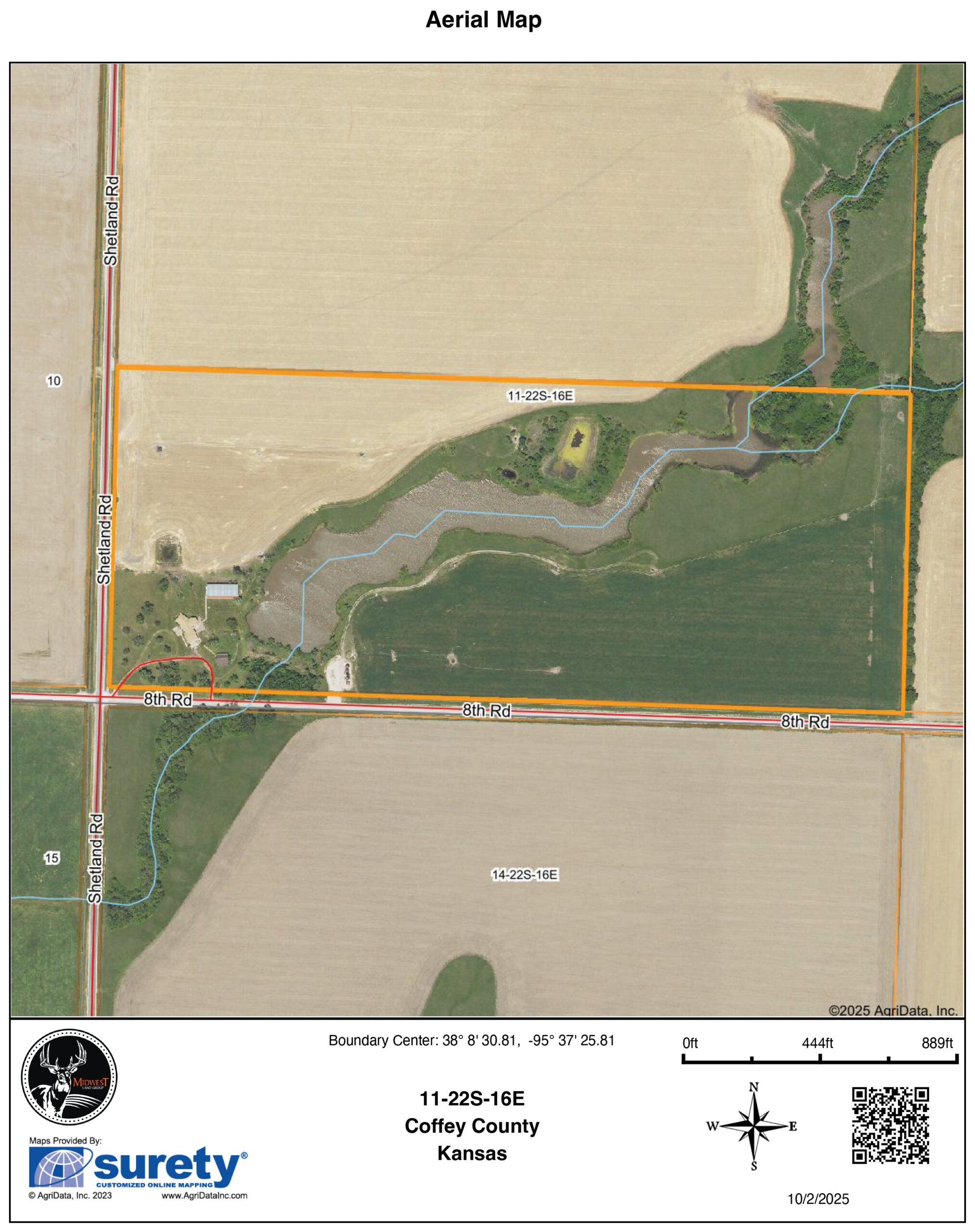 Coffey 61 - Oil Income, 8 Acre Pond, Big Shop & Home with Unlimited Potential