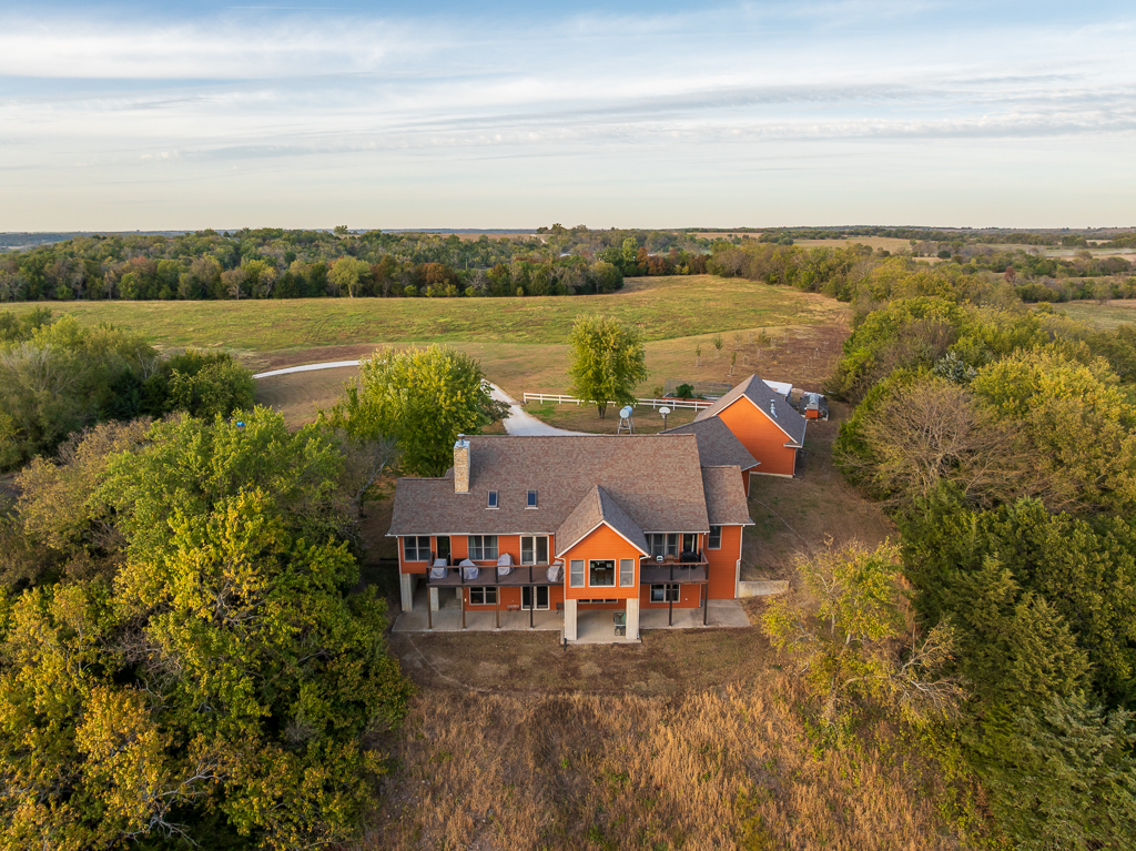 Luxury Country Living with Breathtaking Views 40 Minutes from Overland Park