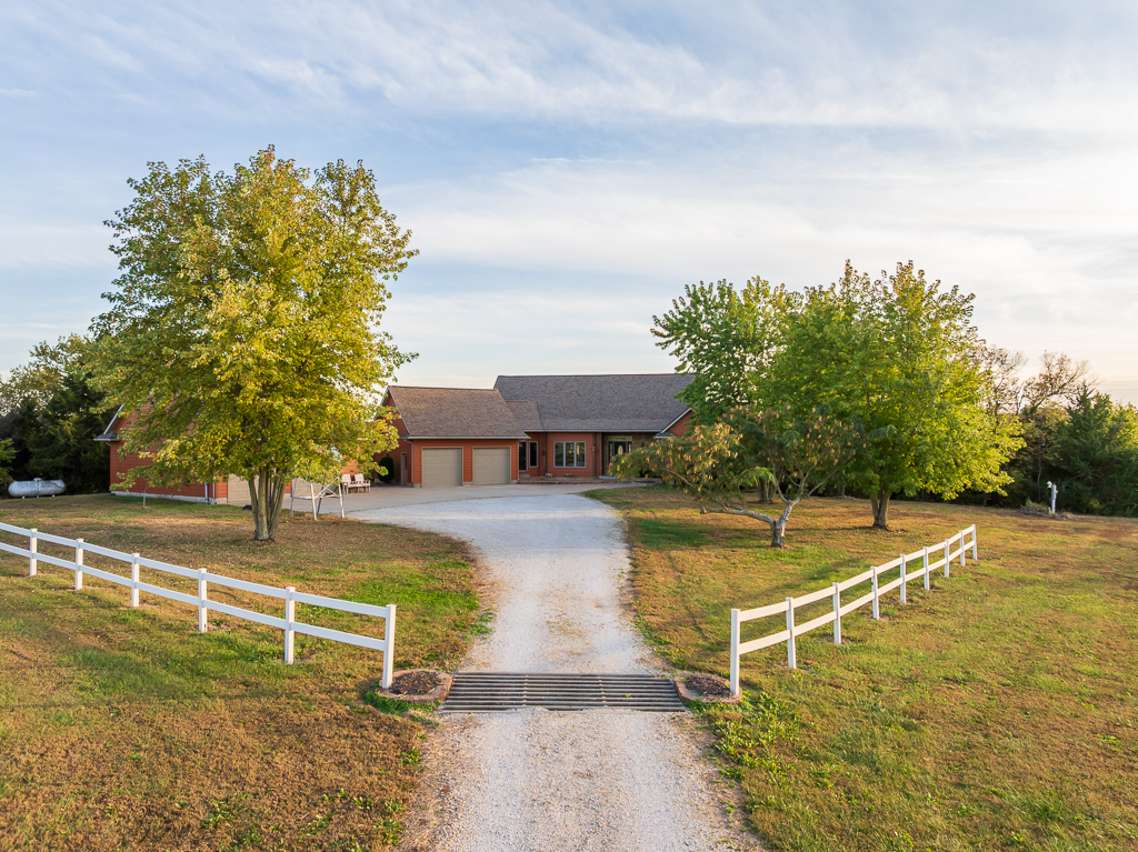 Luxury Country Living with Breathtaking Views 40 Minutes from Overland Park