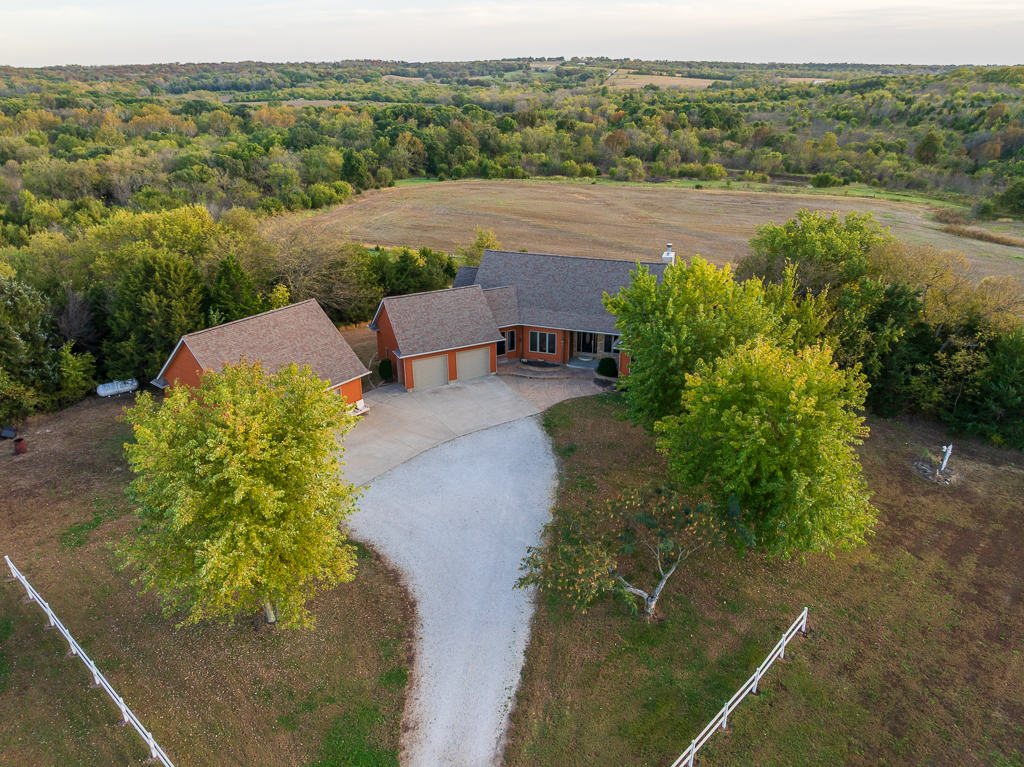 Luxury Country Living with Breathtaking Views 40 Minutes from Overland Park