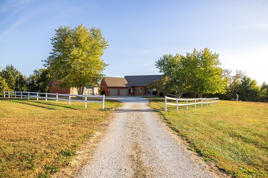 Luxury Country Living with Breathtaking Views 40 Minutes from Overland Park