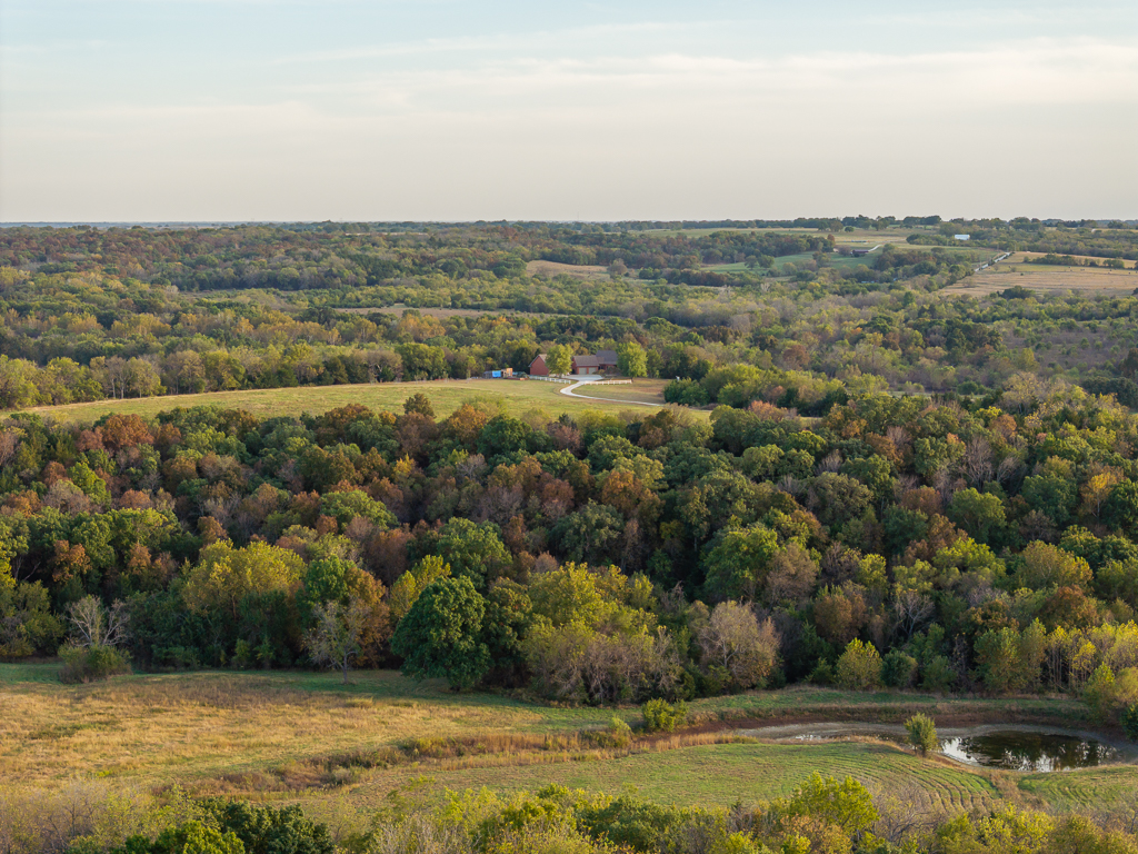 Luxury Country Living with Breathtaking Views 40 Minutes from Overland Park