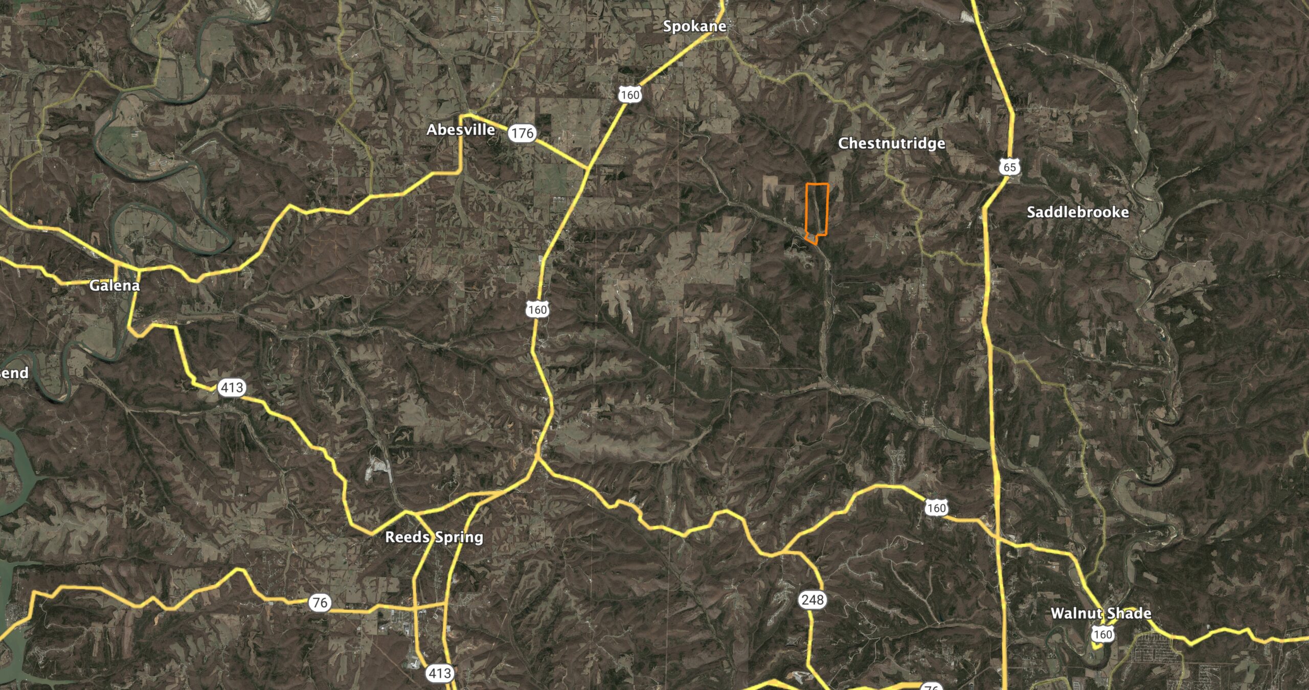 Turn-Key 160 Acres with Hurricane Creek, Timbered Ridges, and Pastureland