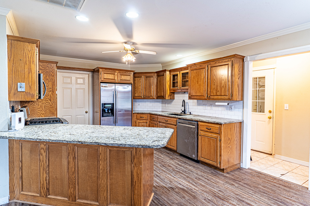 Beautiful 4 Bedroom Brick Home with Office, Pool, and Hot Tub