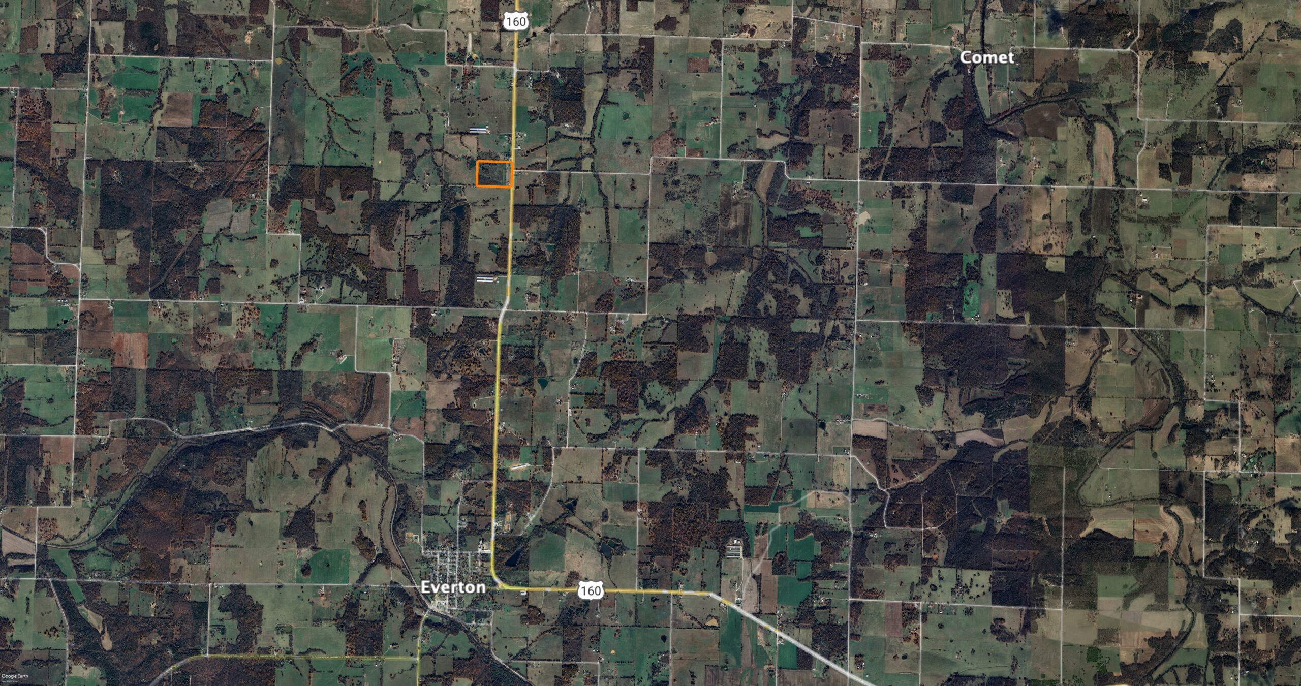 Dade County Hobby Farm Opportunity on 29.7 +/- Acres