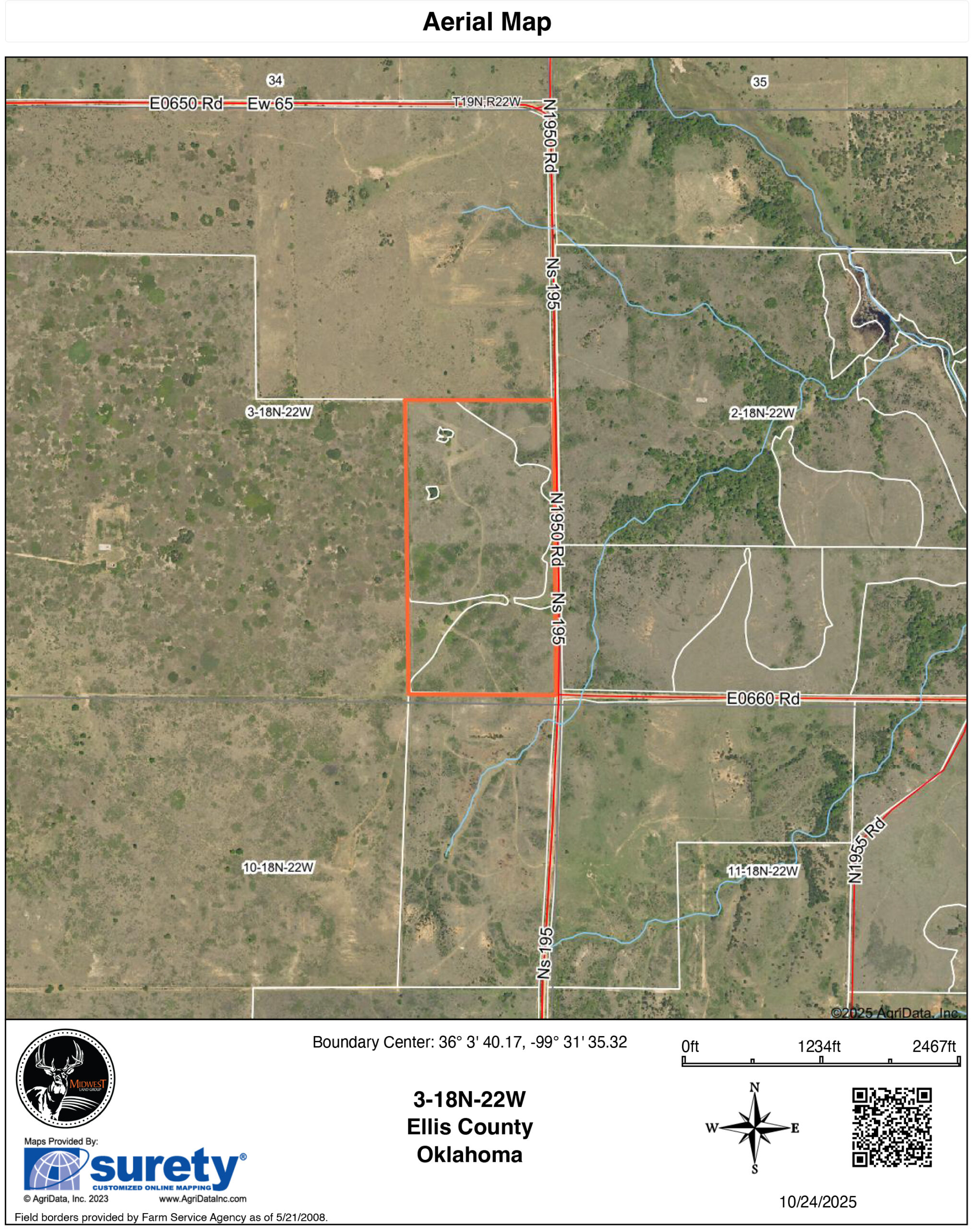 Ellis County Hunting Property