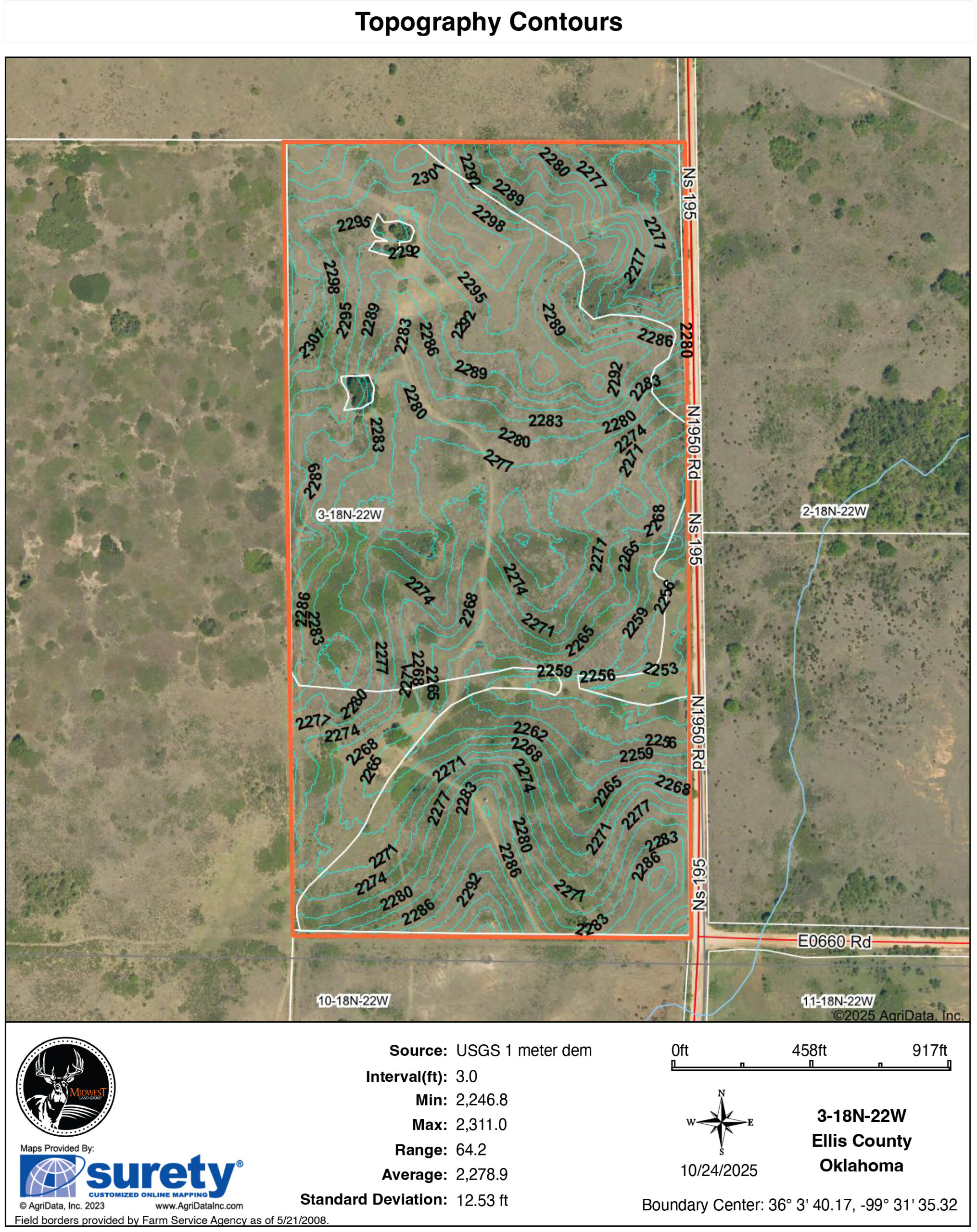 Ellis County Hunting Property