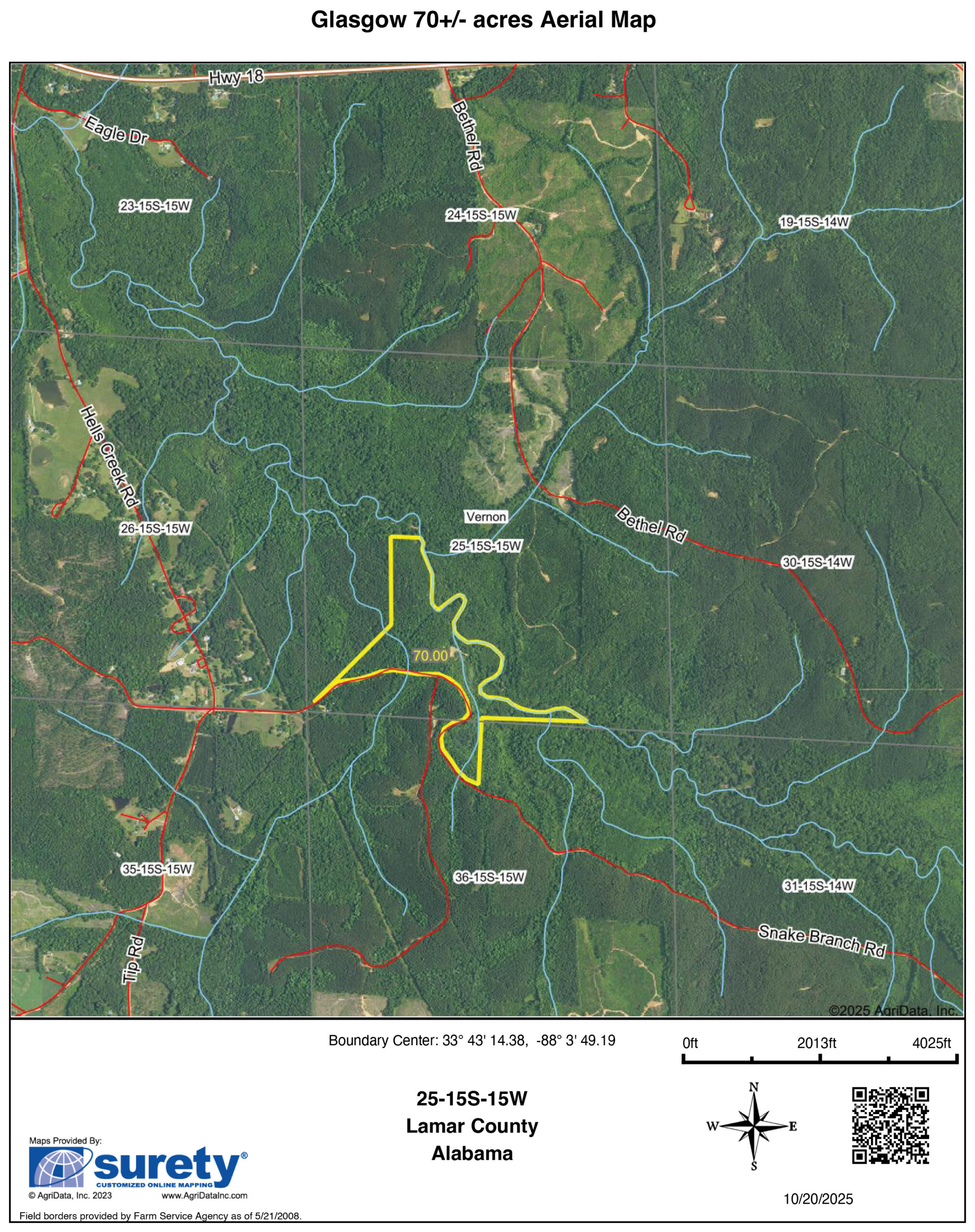 Multi-Use Land with Duck Pond, Year-Round Creek, and Prime Hunting Opportunities