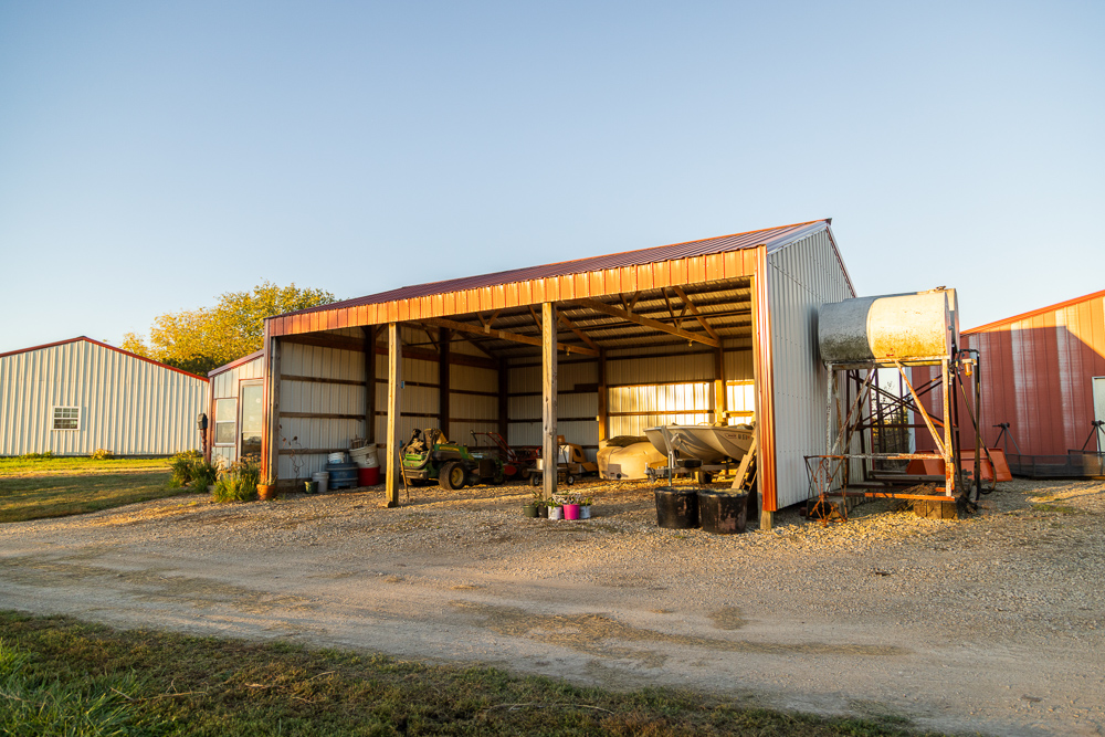 Stunning Hunting Acreage with Rustic Limestone Home