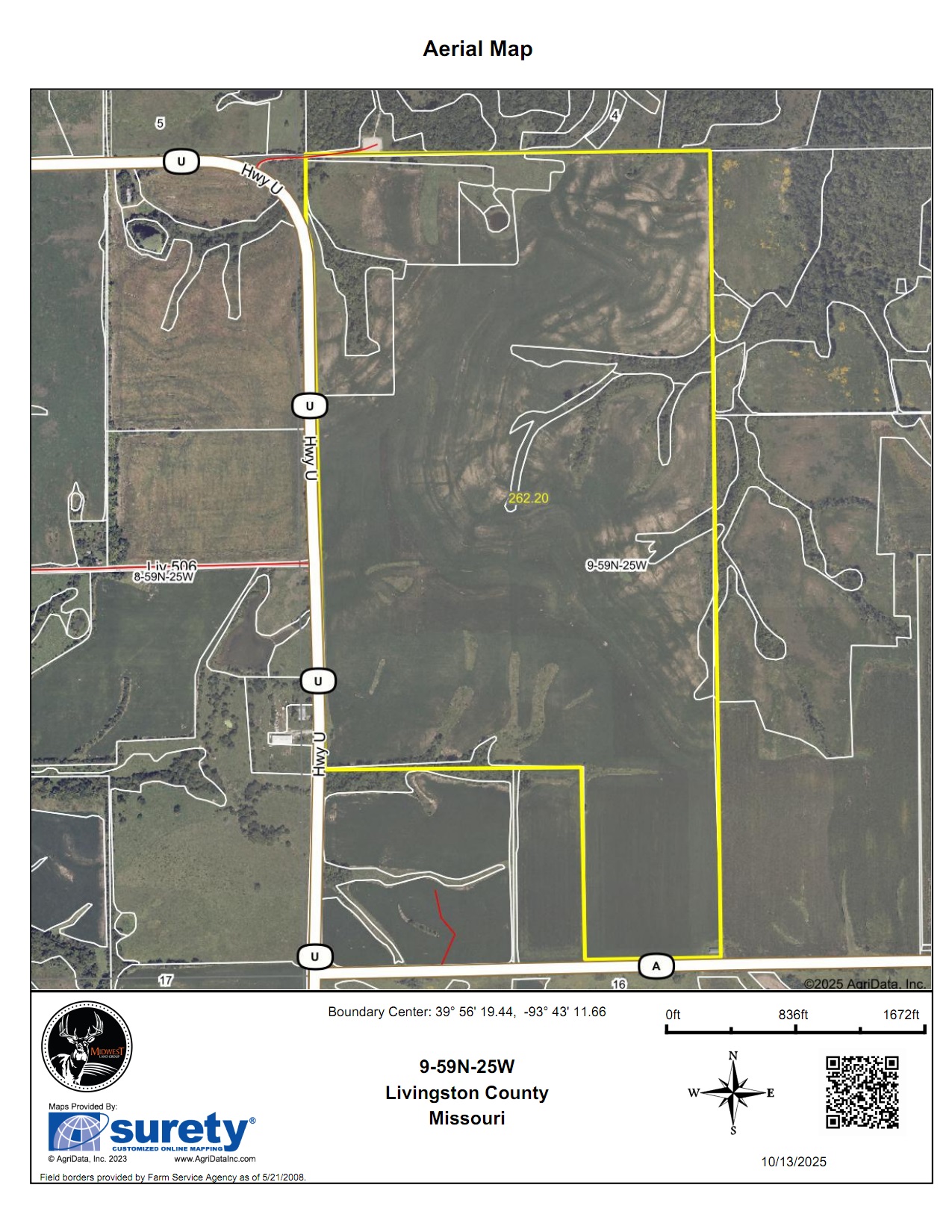 267 +/- Acre Upland Tillable Farm