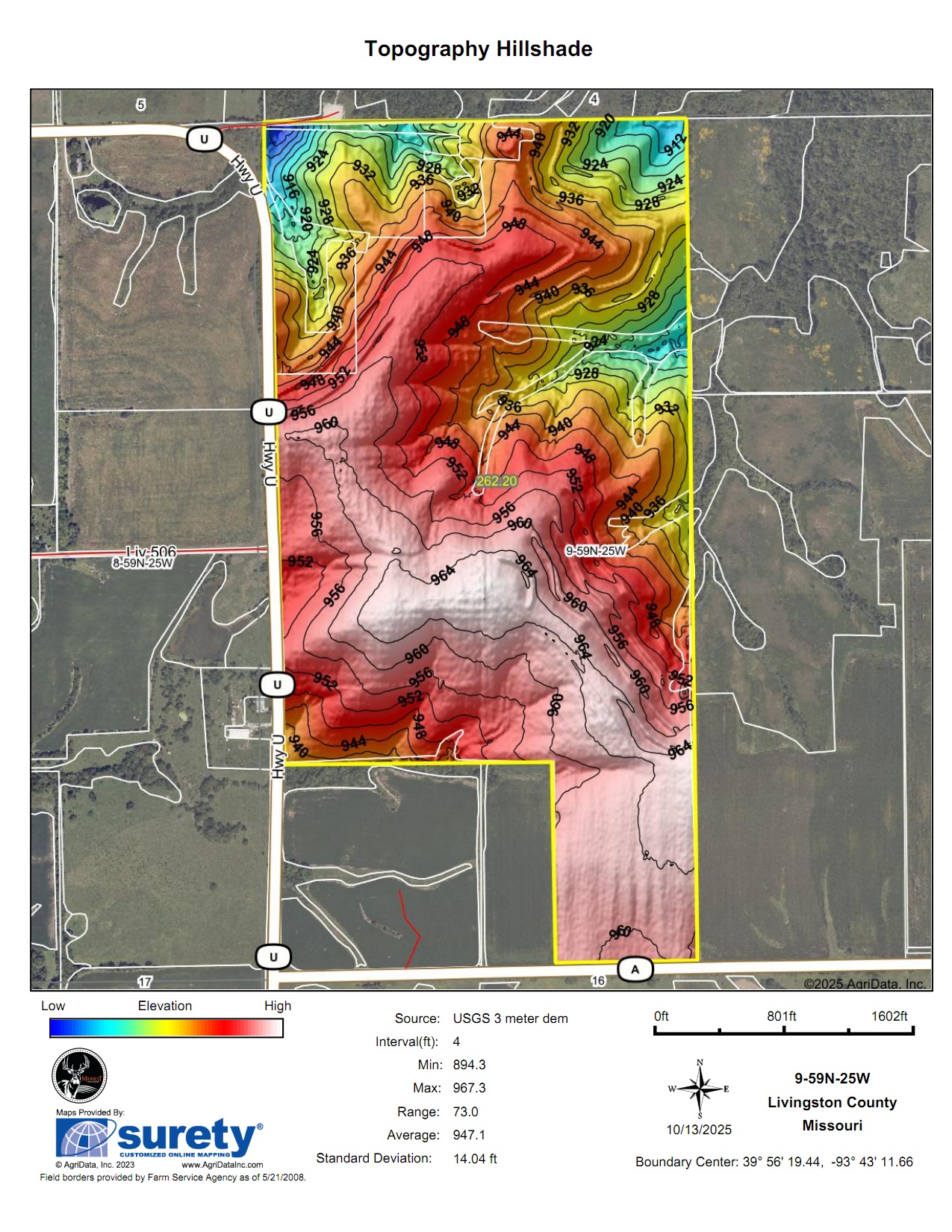 267 +/- Acre Upland Tillable Farm