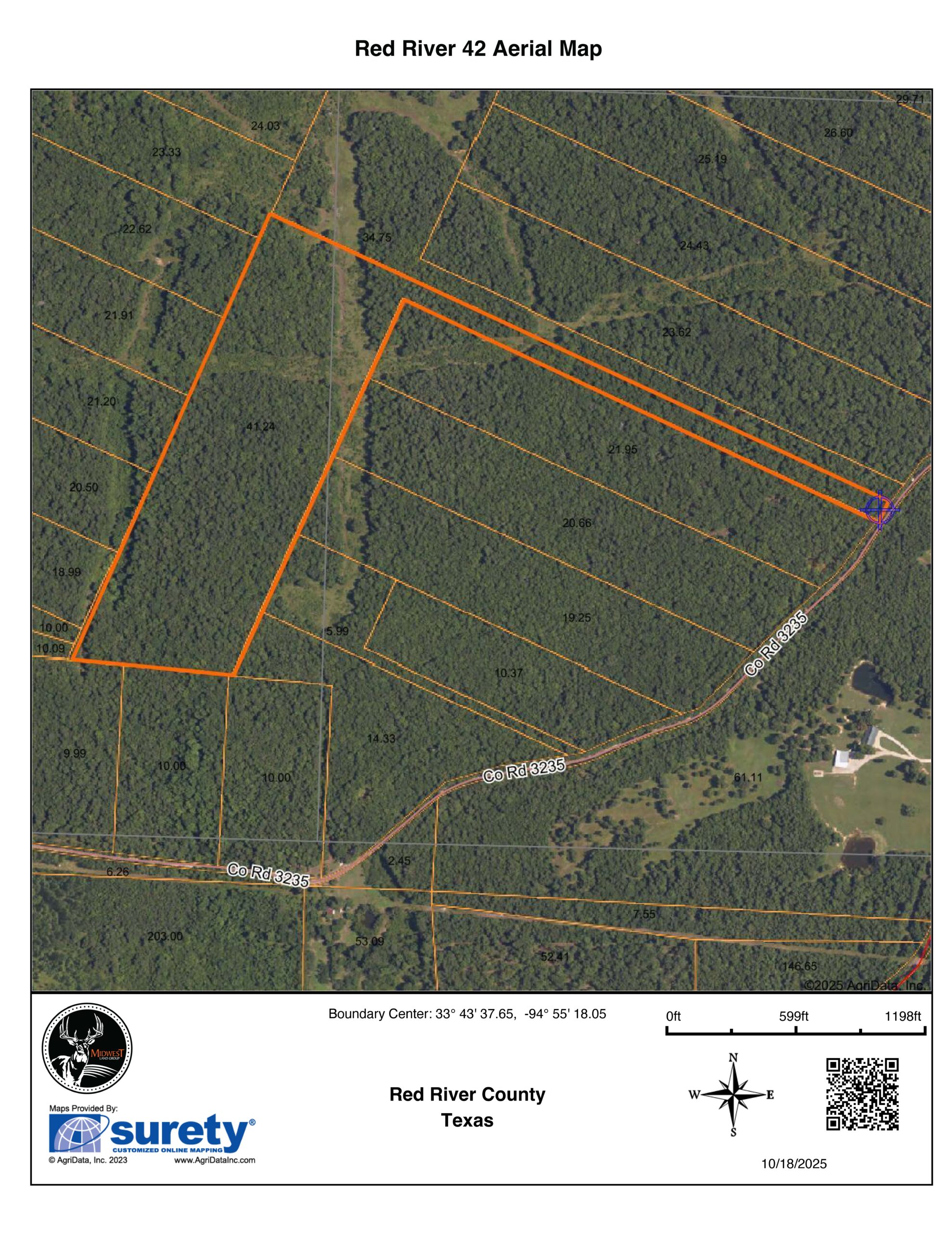 Prime East Texas Hunting Retreat - 42 Acres of Timber and Privacy