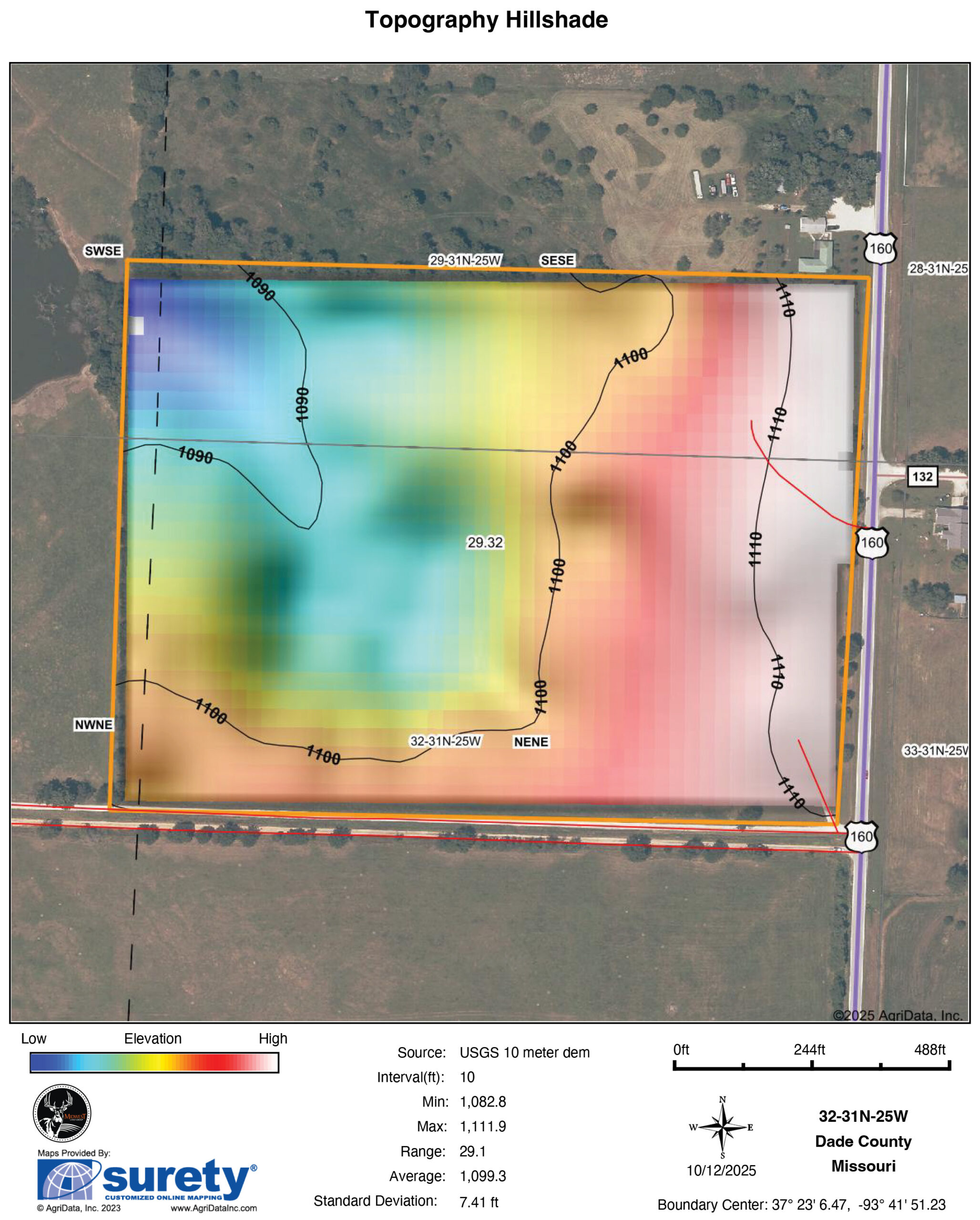 Dade County Hobby Farm Opportunity on 29.7 +/- Acres
