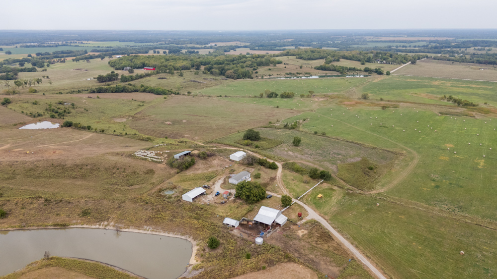 Sprawling Century Farm and Ranch with Pastures, Ponds, Hay Fields, Barns and a Home